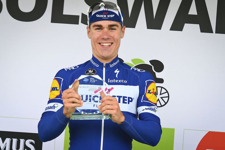 Fabio Jakobsen, en una imagen de archivo. (DAVID STOCKMAN / AFP)