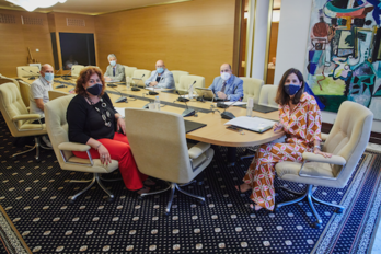 Reunión de la Mesa del Parlamento. (EUSKO LEGEBILTZARRA/PARLAMENTO VASCO)