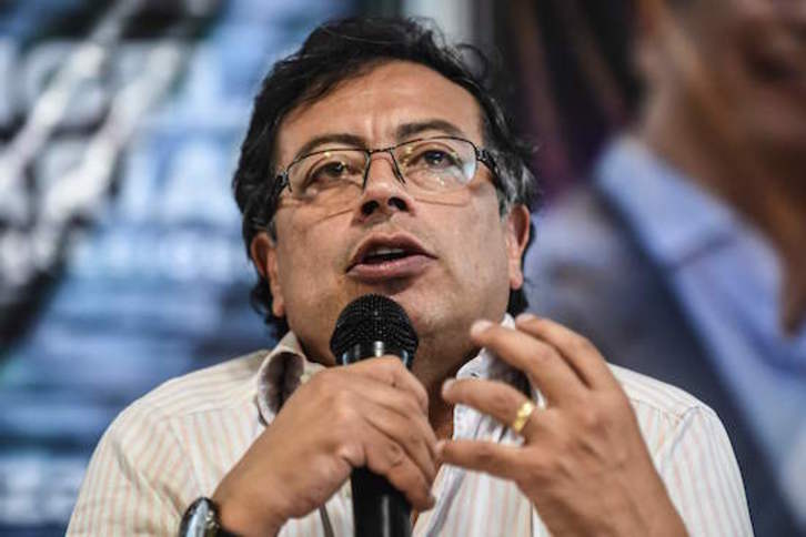 Gustavo Petro. (Joaquin SARMIENTO / AFP)