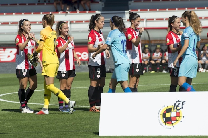 Athletic y Atlético no podrán enfrentarse mañana en Lezama (Monika DEL VALLE / FOKU)