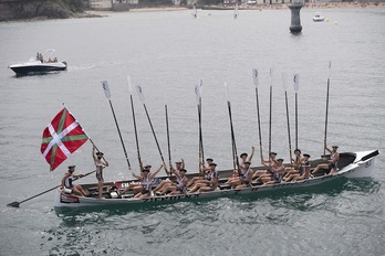 Euskadiko eta Estatuko txapeldun, Eusko Label Ligan ere maila hortara hurbildu nahiko luke Zierbenak. Juan Carlos RUIZ / FOKU)