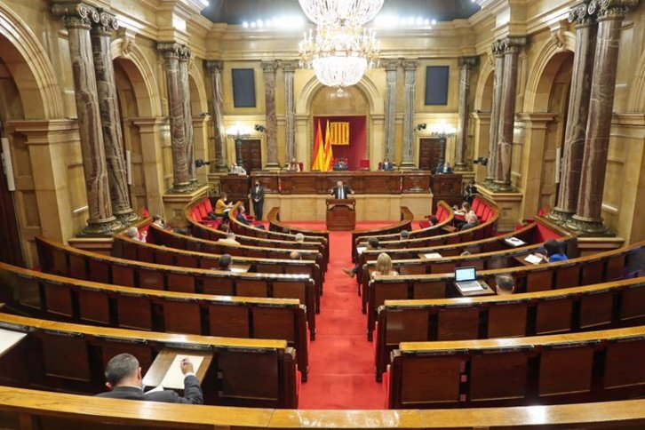 Pleno del Parlament. (PARLAMENT)