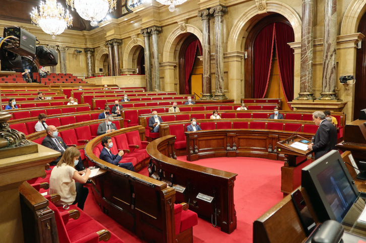 Debate general sobre la monarquía española en el Parlament de Catalunya. (@parlamentcat)