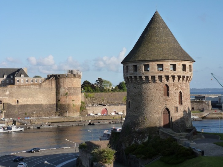 Imagen del bonito castillo de Brest (WIKIPEDIA)