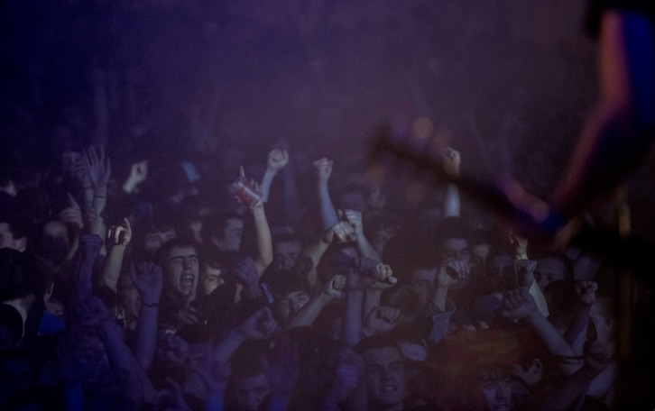 Reivindican que la música es «bien de primera necesidad». (Jagoba MANTEROLA | FOKU)