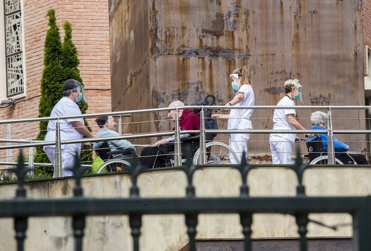 Imagen de archivo de una residencia de Gernika. (Marisol RAMIREZ/FOKU)
