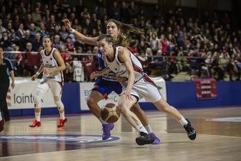Partido de octavos jugado el curso pasado en Maloste (Aritz LOIOLA / FOKU)