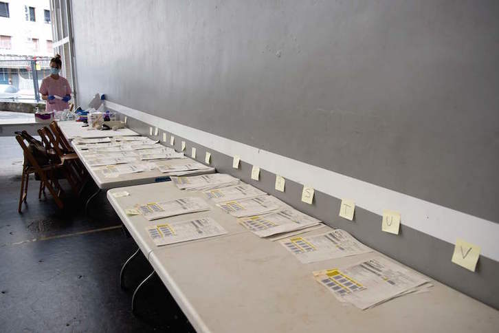 Azpeitian probak abiatuko dituzte hurrengo orduetan. (Ander GILLENEA | AFP)