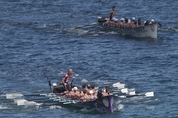 Santurtzik etxean Eusko label Liga irabazteko kolpea eman nahiko du. (Juan Carlos RUIZ / FOKU)