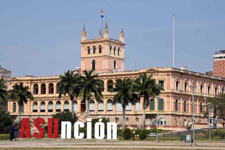 Estampa de Asunción, capital de Paraguay. (Norberto DUARTE/AFP)