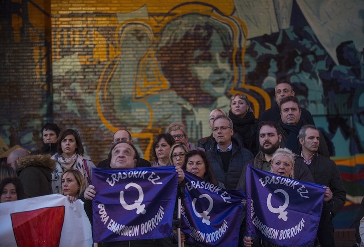 Imagen de archivo de una concentración organizada por Argitan, en Barakaldo. (Marisol RAMIREZ/FOKU)