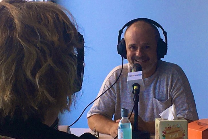 Lander Garro, lehen eta azken gonbidatua.