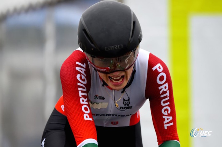 Daniela Campos correrá con el equipo vizcaino. (BIZKAIA DURANGO)