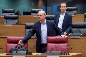 Foto de archivo de Carlos Gimeno, consejero de Educación de Nafarroa. (Iñigo URIZ/FOKU).