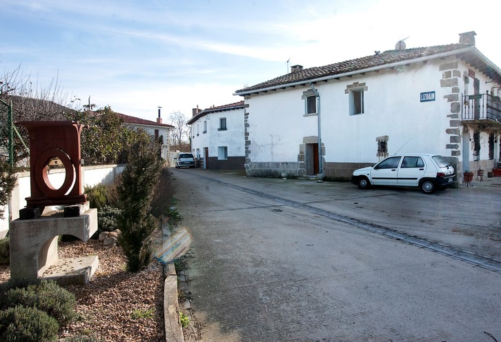 Lizoain ha sido el epicentro de varios de los terremotos. (Iñigo URIZ / FOKU)