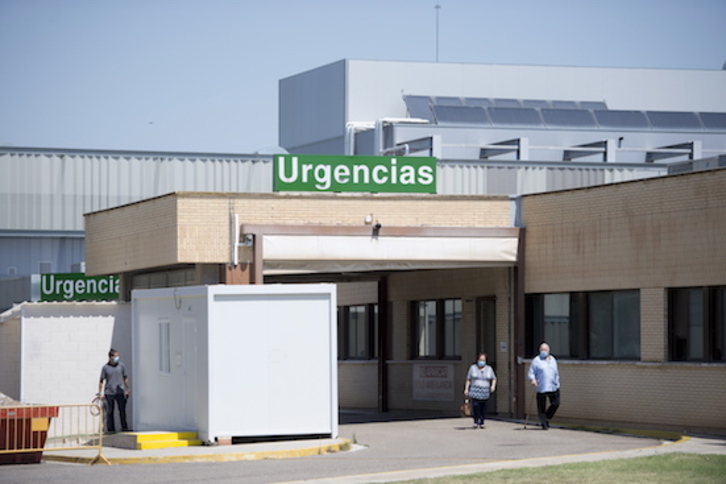Hospital de Tutera. (Iñigo URIZ/FOKU)