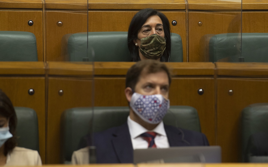 Amaia Martinez Voxeko legebiltzarkidea. (Raul BOGAJO/FOKU)