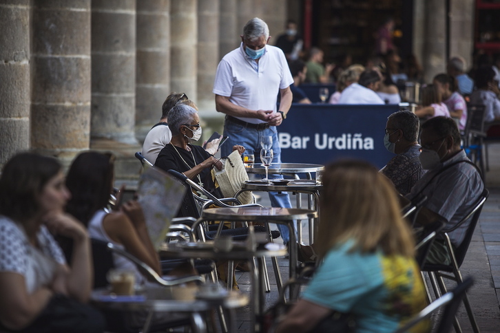 Bizkaia acapara más de la mitad de los casos identificados este pasado viernes. (Aritz LOIOLA. I FOKU)