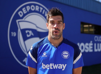 Manu García, en el vídeo difundido por el club (DEPORTIVO ALAVÉS)