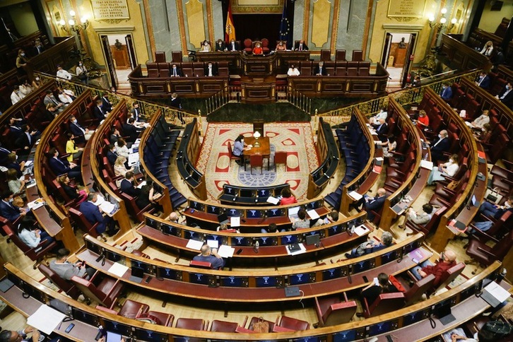 Vista del Pleno del Congreso. (@Congreso_Es)