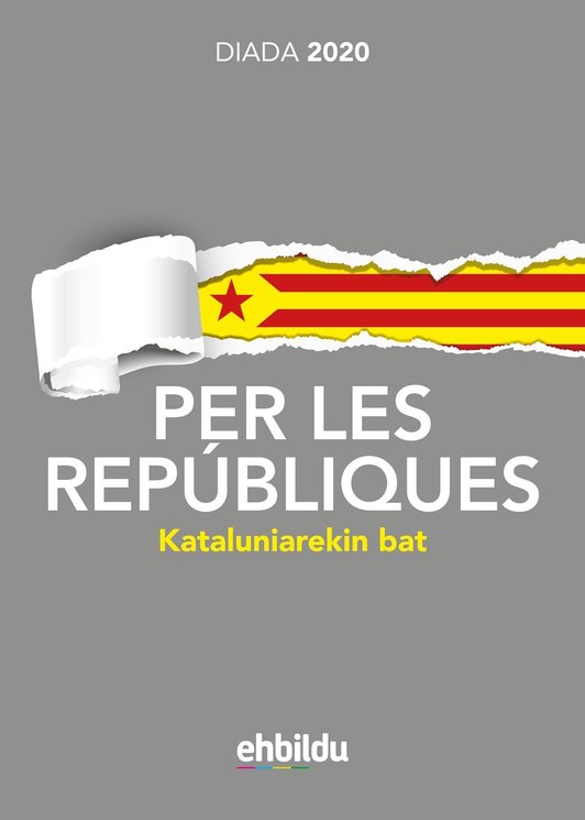 Cartel de EH Bildu para celebrar la Diada de 2020. (EH Bildu)