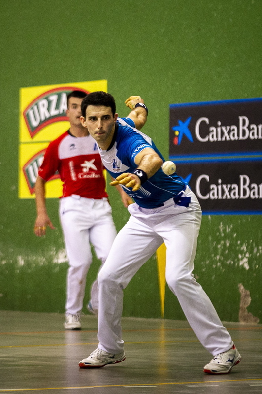 Sin llegar a estar brillante, Altuna ha tenido el partido bajo control en todo momento. (Jaizki FONTANEDA/FOKU)
