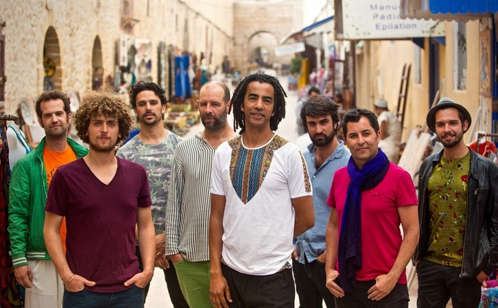 Gabacho Maroc taldeak munduko musikak uztartzen ditu, kulturaniztasunaren erakusle. (POLKA PHOTOS)