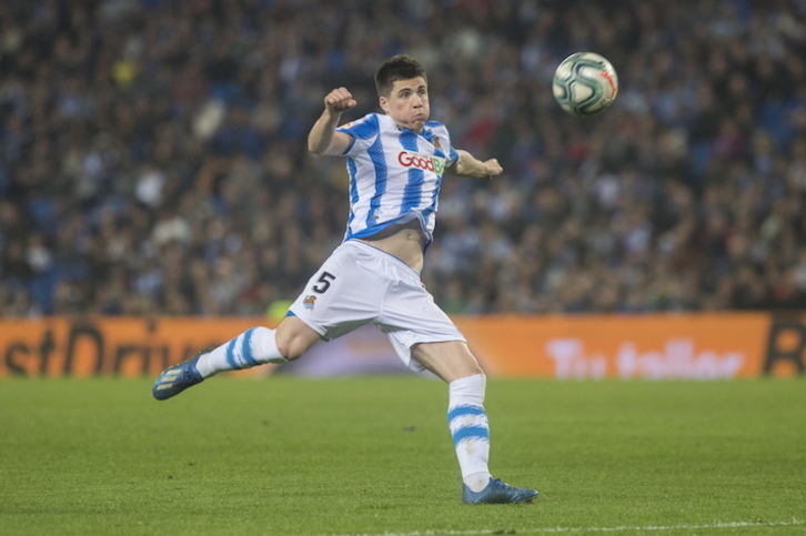 Zubeldia se pierde seguramente el encuentro ante el Real Madrid. (Juan Carlos RUIZ/FOKU)