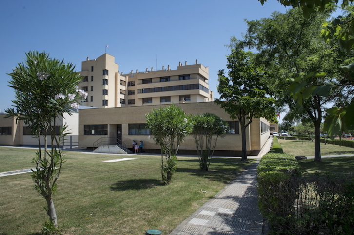 Imagen del hospital de Tutera. (Iñigo URIZ/FOKU)