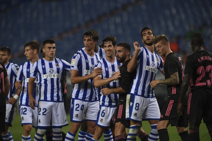 Los chavales de Zubieta han vuelto a responder ante todo un Real Madrid (Jon URBE / FOKU)