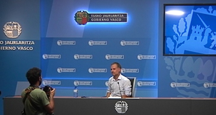 Ignacio Garitano, coordinador de control y vigilancia en la CAV. (IREKIA)