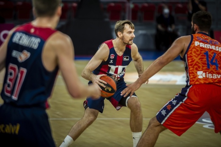 Dragic no podrá participar en la gira madrileña (Jaizki FONTANEDA / FOKU)