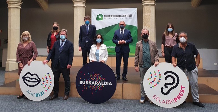 Gasteizen egindako agerraldia. (IREKIA)