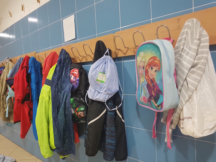 No hay ningún centro educativo cerrado, según los gobiernos de Lakua y Nafarroa. (IREKIA)