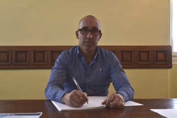 Marc Saint-Esteven, nouveau maire de Villefranque. © François BERLAND