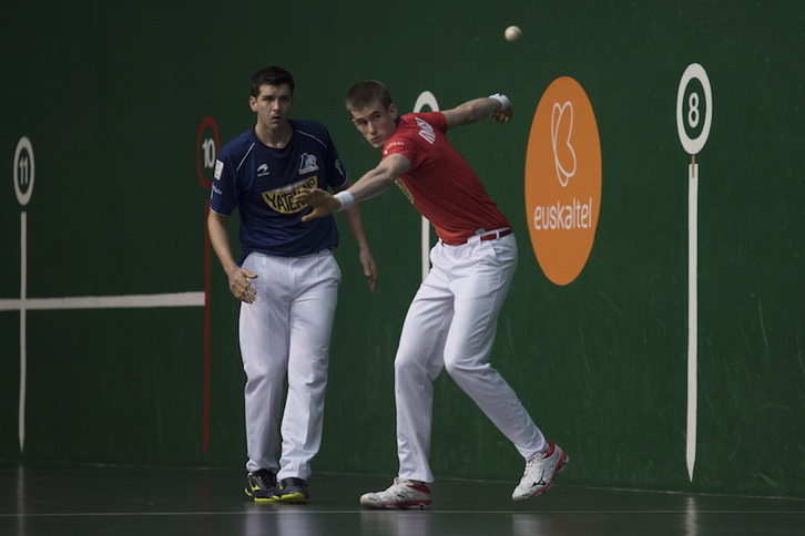 Jon Mariezkurrena ha puesto fin a su etapa en Baiko. (Juan Carlos RUIZ/FOKU)