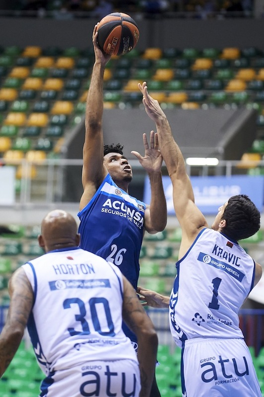 Jaime Echenique ha sido una de las más productivas armas del ataque de Gipuzkoa Basket. (B. B. HOJAS / ACB PHOTO)
