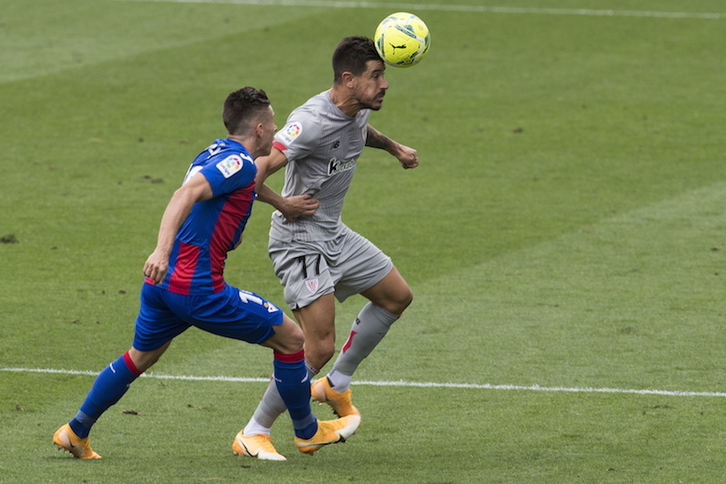 Yuri disputó todo el partido en Ipurua. (Juan Carlos RUIZ / FOKU)