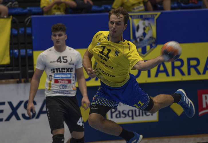 El extraordinario inicio de Kauldi no ha sido suficiente. (Andoni CANELLADA/FOKU)