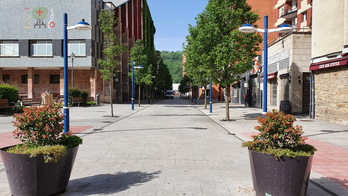 Zona de hosteleria de Etxebarri.