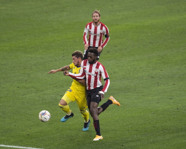 Williams y Muniain fueron sustituidos en el segundo tiempo ante el Cádiz. (Marisol RAMIREZ / FOKU)