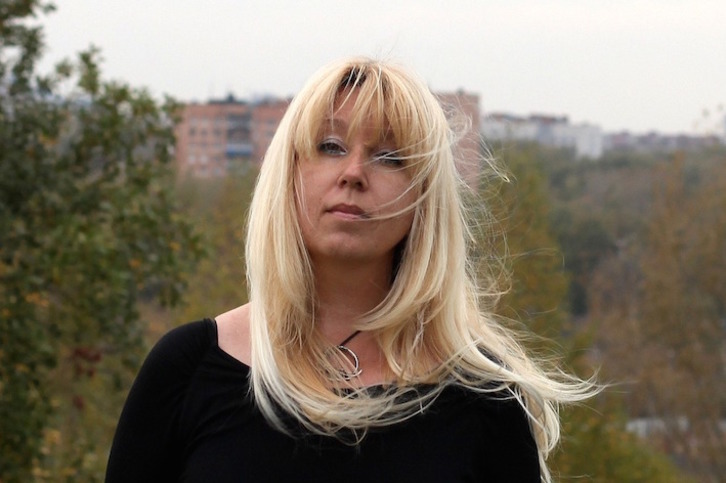 La periodista inmolada Irina Slavina. 