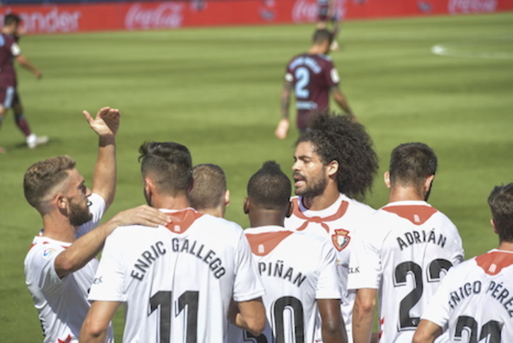 Osasuna remontó ante el Celta el pasado 11 de julio, en la última visita de los gallegos a El Sadar. (Idoia ZABALETA/FOKU)
