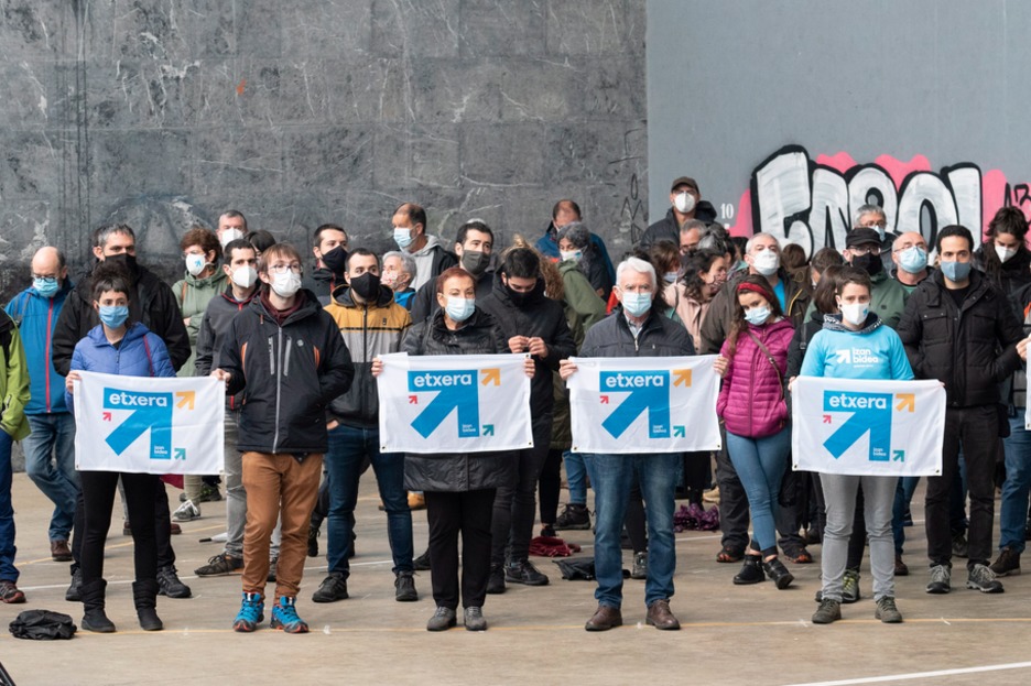 Acto de Sare en Donostia. (Gorka RUBIO/FOKU). Acto de Sare en Donostia. (Gorka RUBIO/FOKU).