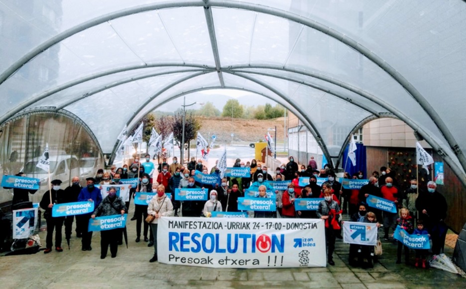 Acto de Sare en Iurreta. (@sareiurreta). Acto de Sare en Iurreta. (@sareiurreta).