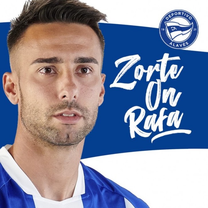 Mensaje del Alavés para la cesión de Rafa Navarro (DEPORTIVO ALAVÉS)