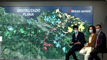 Presentación del proyecto de la Diputación de Bizkaia.
