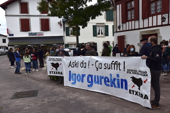 Igor Uriarte elkarretaratzea Urruñan © François Berland