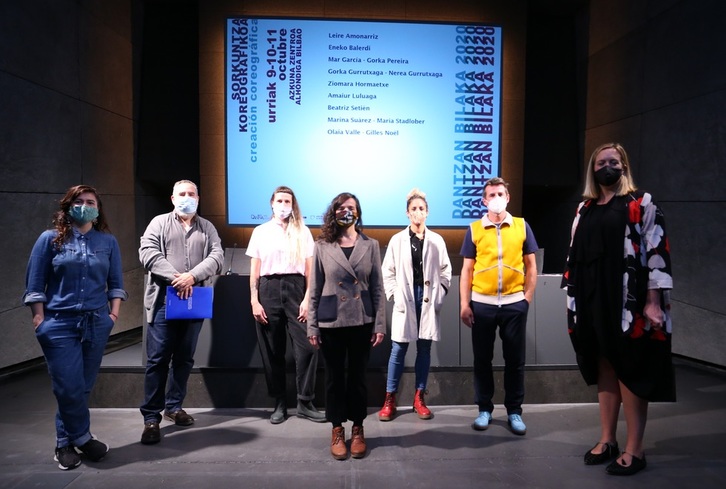 Dantzan Bilaka itxiera jardunaldien aurkezpena, Alhondegian. (IREKIA)