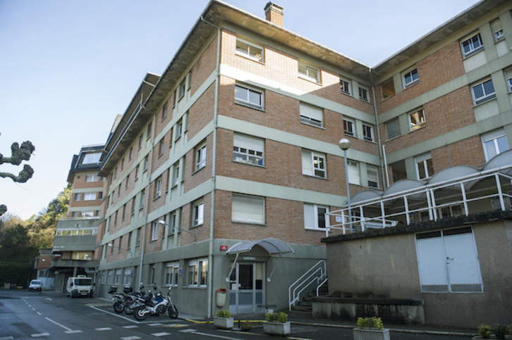 La clínica Asunción de Tolosa. (Jon URBE / AFP)